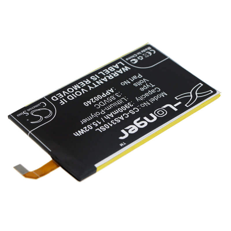 3.85V, Li-Polymer, 3900mAh, SmartPhone battery fits Cat, Caterpillar, App00240, S31, 15.02Wh Mobile, SmartPhone Cameron Sino Technology Limited (Smartphone)