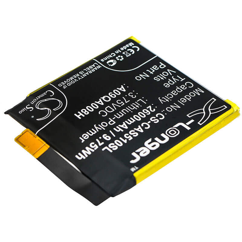 3.75V, Li-Polymer, 2600mAh, SmartPhone battery fits Caterpillar, Cat, 023.b0008.0061, S50c, 9.75Wh Mobile, SmartPhone Cameron Sino Technology Limited (Smartphone)