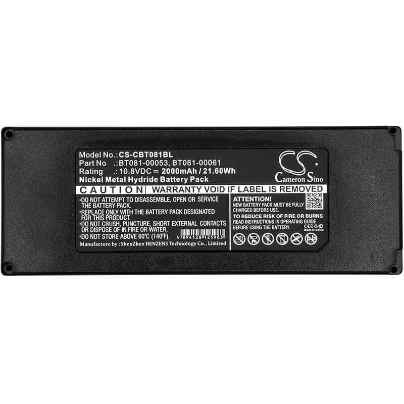 Crane Remote Battery For Cattron Theimeg Th- Ec/lo 10.8v, 2000mah - 21.60wh Crane Remote Control Cameron Sino Technology Limited