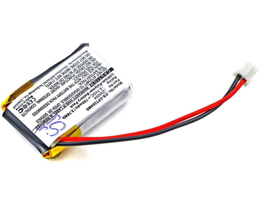 3.7V, Li-Polymer, 750mAh, Medical battery fits Celltreat, 230204, Pipet Controller, 2.78Wh Medical Cameron Sino Technology Limited (Medical)