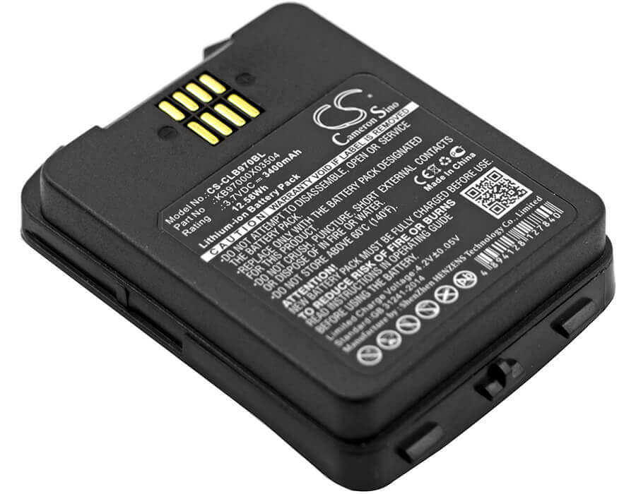 Barcode Scanner Battery For Cipherlab, 9700 3.7v, 3400mah - 12.58wh Barcode Scanner Cameron Sino Technology Limited