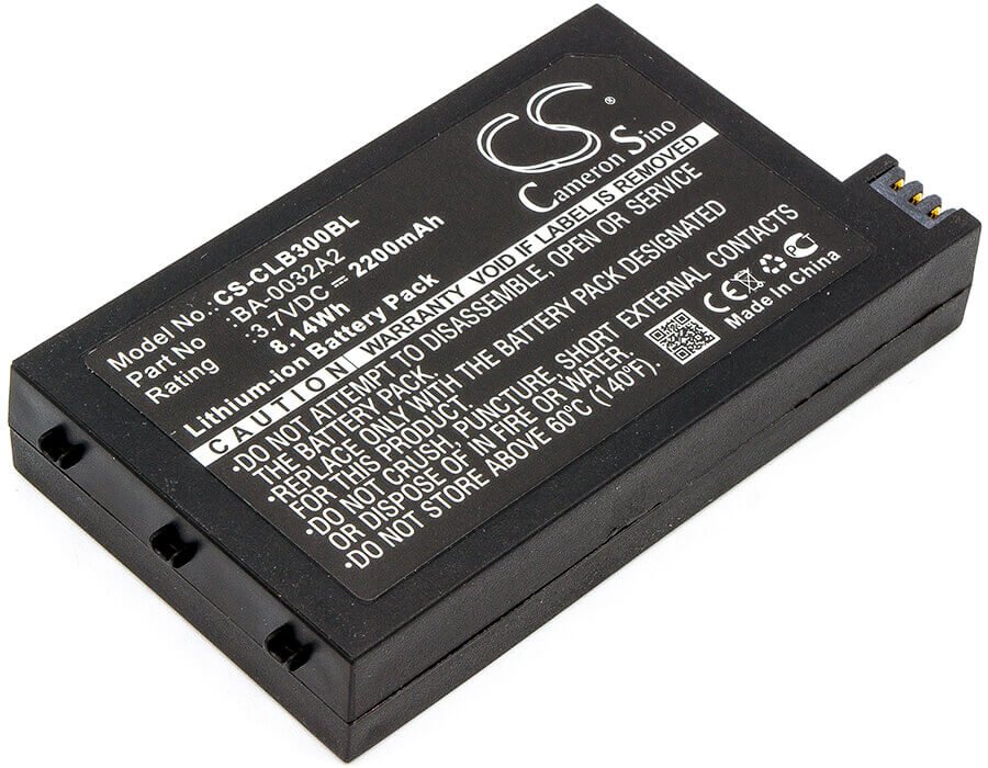 Barcode Scanner Battery For Cipherlab, Cp30, Cp30-l, Cp50 3.7v, 2200mah - 8.14wh Barcode Scanner Cameron Sino Technology Limited