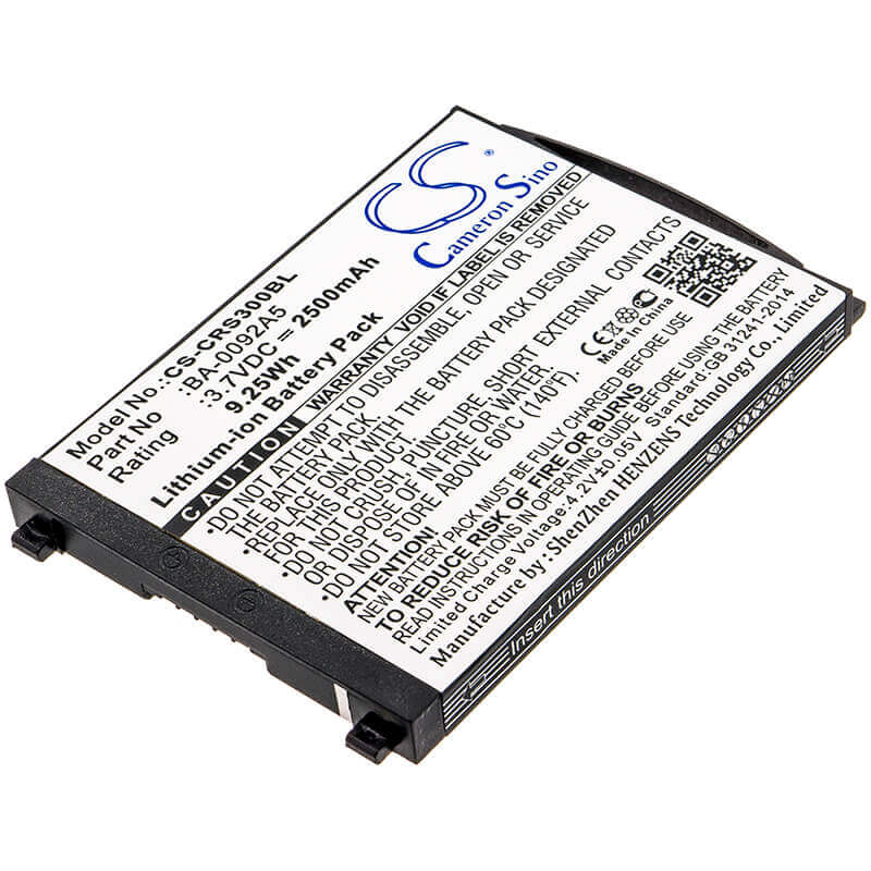 Batterie de scanner de code-barres pour Cipherlab, Rs30, 3.7v, 2500mah - 9.25wh Scanner de code-barres Cameron Sino Technology Limited