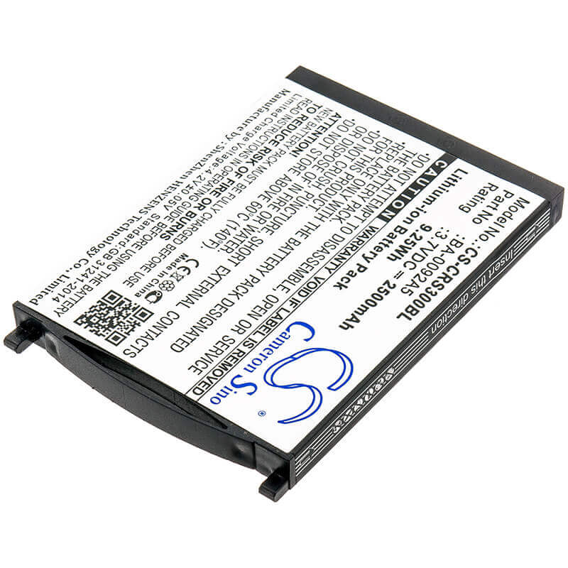 Batterie de scanner de code-barres pour Cipherlab, Rs30, 3.7v, 2500mah - 9.25wh Scanner de code-barres Cameron Sino Technology Limited