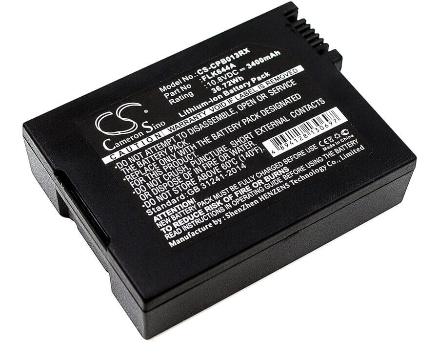 10.8V, Li-ion, 3400mAh, Cable Modem battery fits Pegatron, Ubee, Cisco, Foxlink, Netgear, 4033435, Dpq3212, Dpq3925, 36.72Wh Cable Modem Cameron Sino Technology Limited