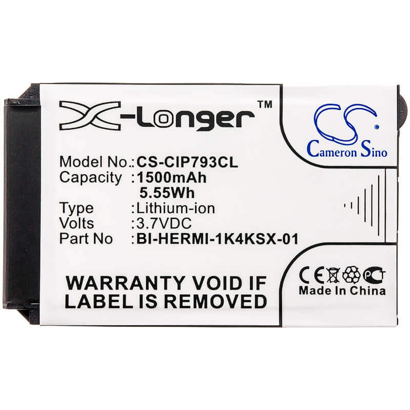 3.7V, Li-ion, 1500mAh, Batterie de téléphone sans fil compatible avec Cisco, Bi-hermi-1k4ksx-01, 7026g, 74-5468-01, 5.55Wh Téléphone sans fil Cameron Sino Technology Limited (Téléphone sans fil)
