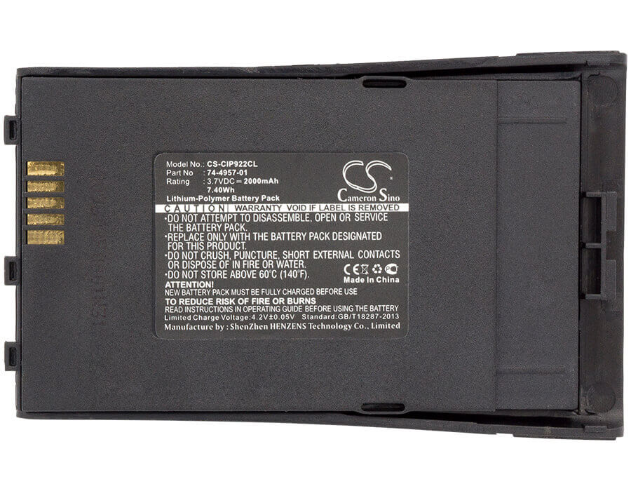 Battery For Cisco Cp-7921, Cp-7921g, Cp-7921g Unified 3.7v, 2500mah - 9.25wh Cordless Phone Cameron Sino Technology Limited (Cordless Phone)