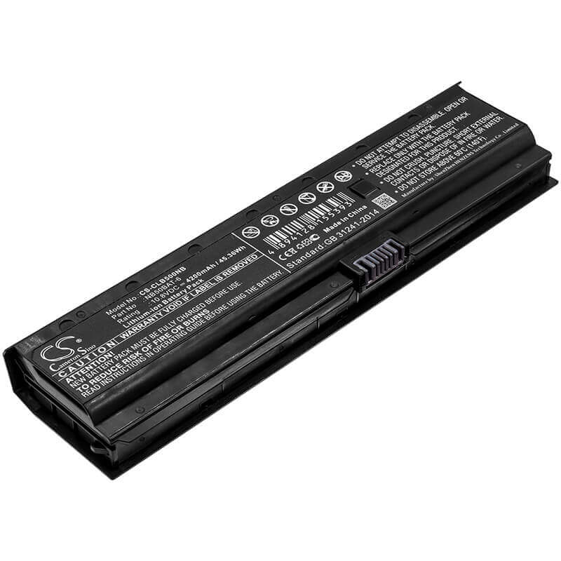 Battery For Cjscope, Qx-350 Rx, Clevo, Nb50tj1 10.8v, 4200mah - 45.36wh Notebook, Laptop Cameron Sino Technology Limited