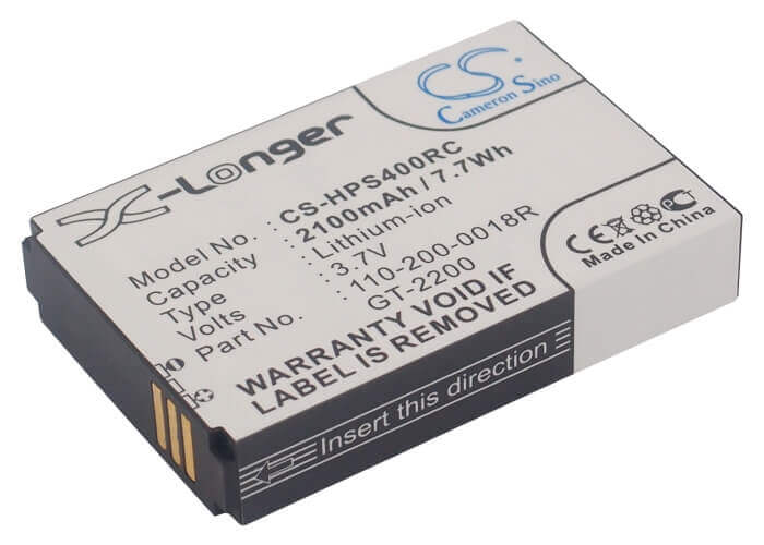 3.7V, Li-ion, 2100mAh, Hotspot battery fits Netzero, Clear, 110-200-0018r, Apollo 4g, Hotspot 4g Apollo, 7.77Wh Hotspot Cameron Sino Technology Limited