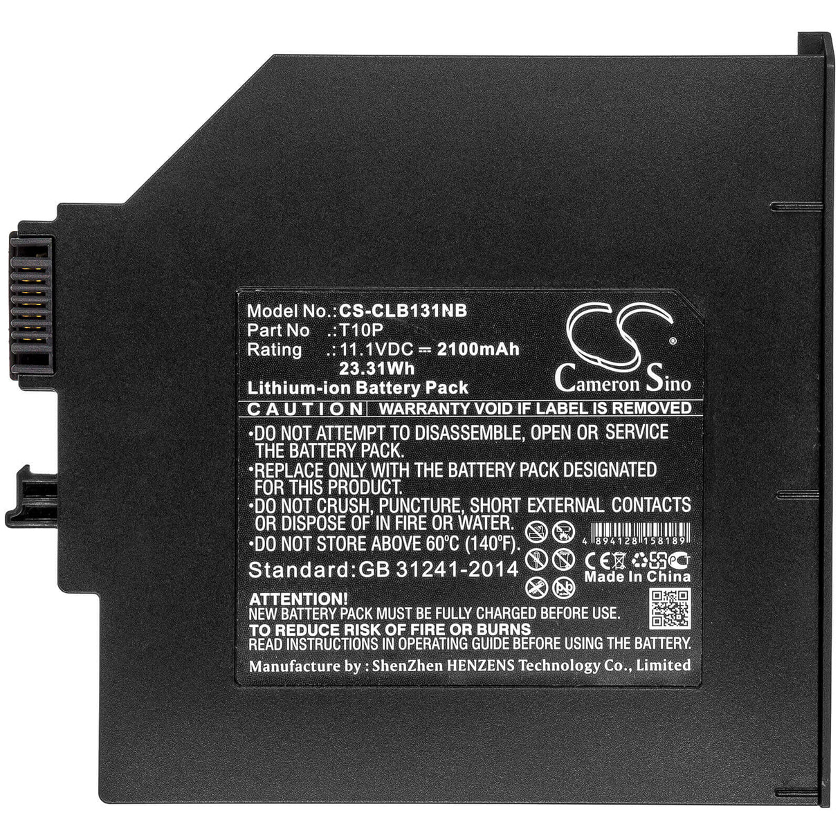 Battery For Clevo, Ciewsinie Vnb131 11.1v, 2100mah - 23.31wh Notebook, Laptop Cameron Sino Technology Limited