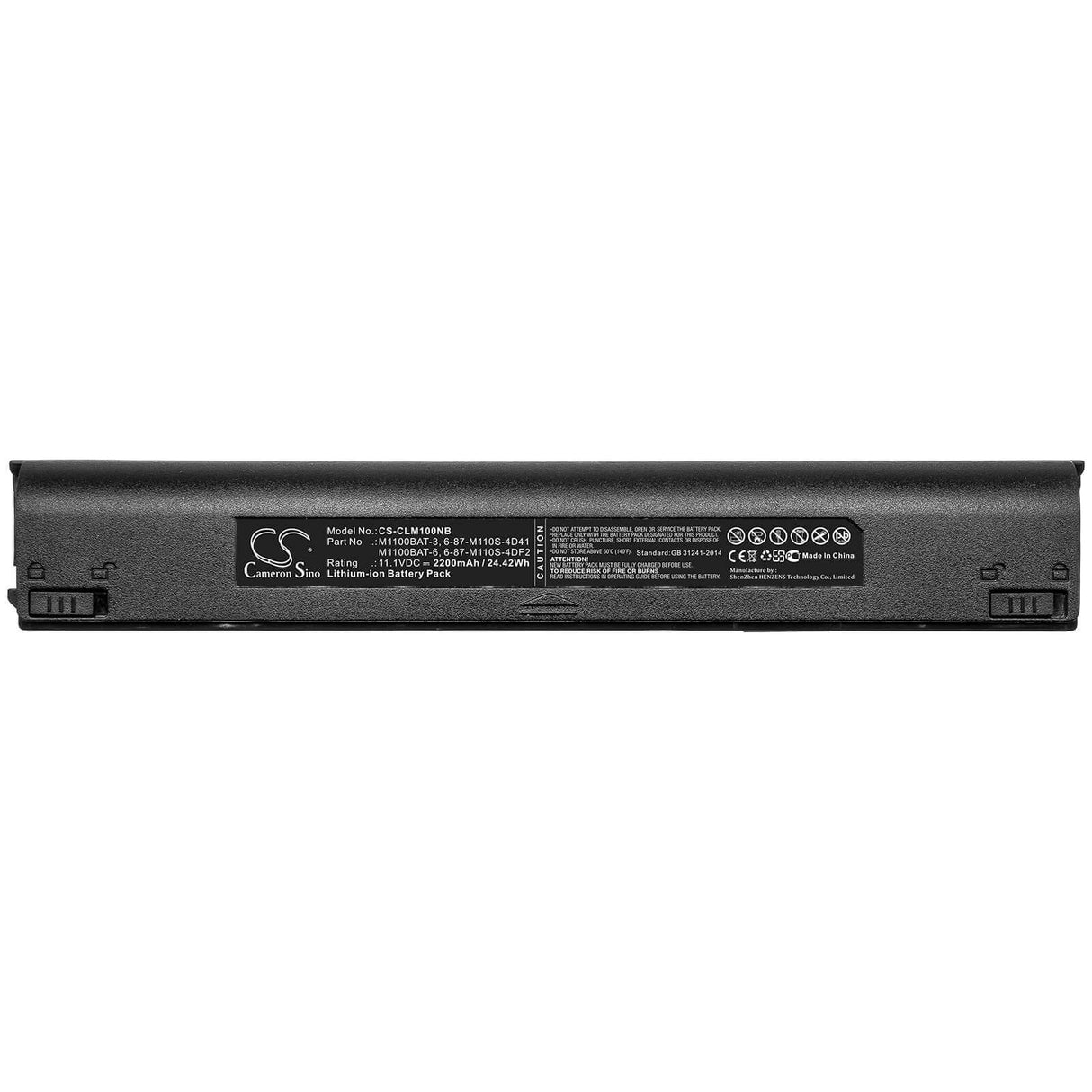 Battery For Clevo, M1100, M1110, M1110q 11.1v, 2200mah - 24.42wh Notebook, Laptop Cameron Sino Technology Limited (Suspended)