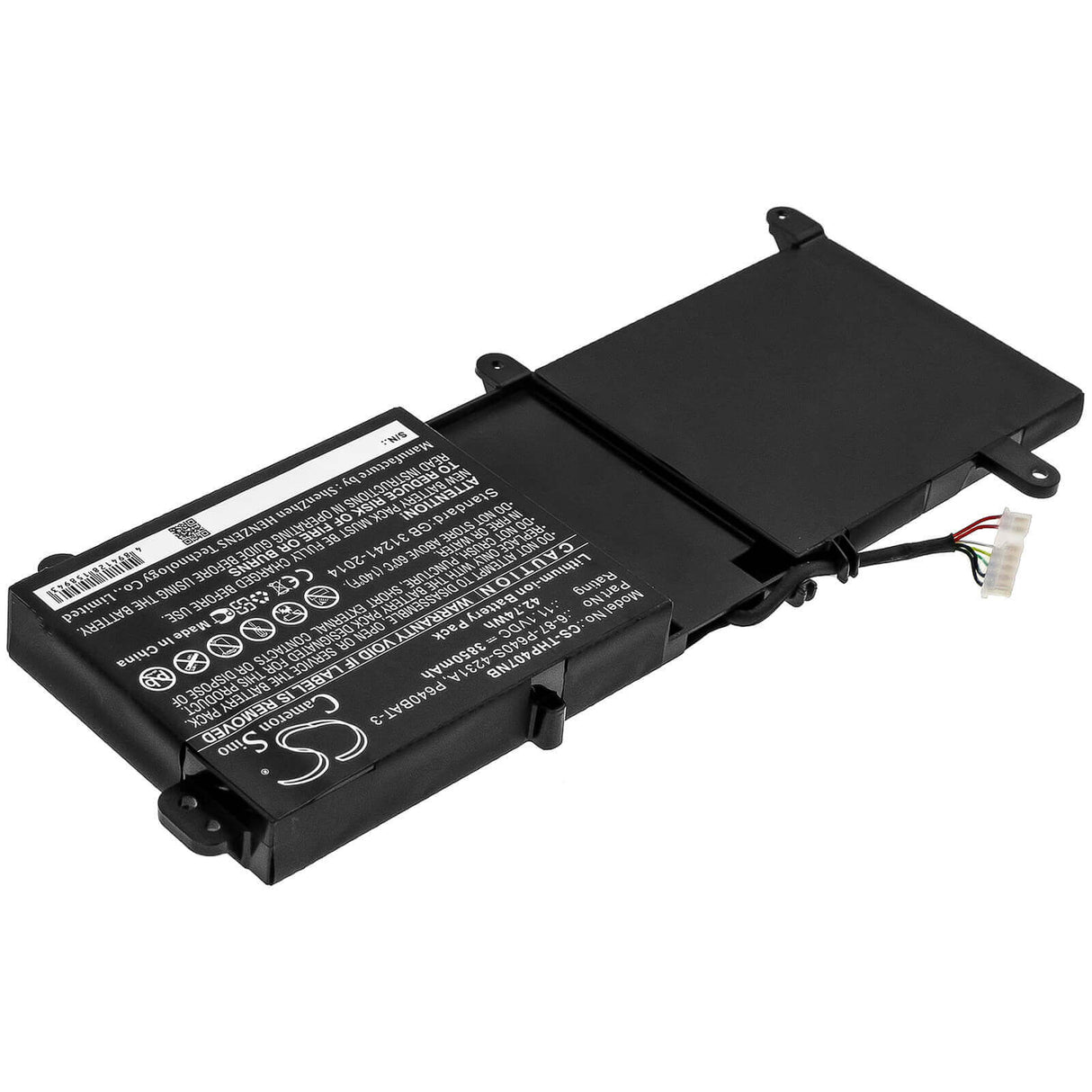 Battery For Clevo, P640hj, P640hk1, P640re 11.1v, 3850mah - 42.74wh Notebook, Laptop Cameron Sino Technology Limited