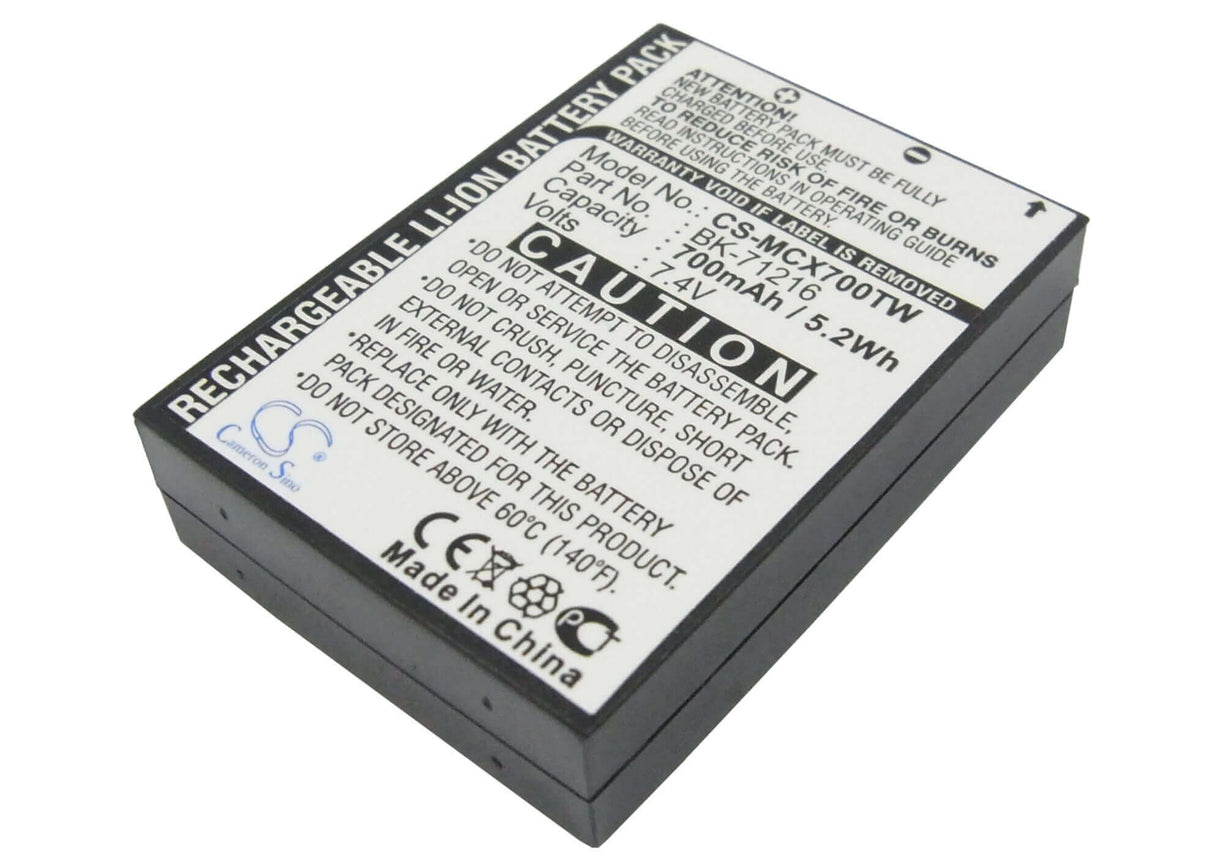 Two-Way Radio Battery For Cobra Li3900, Li3950, Li4900 7.4v, 700mah - 5.18wh Two-Way Radio Cameron Sino Technology Limited
