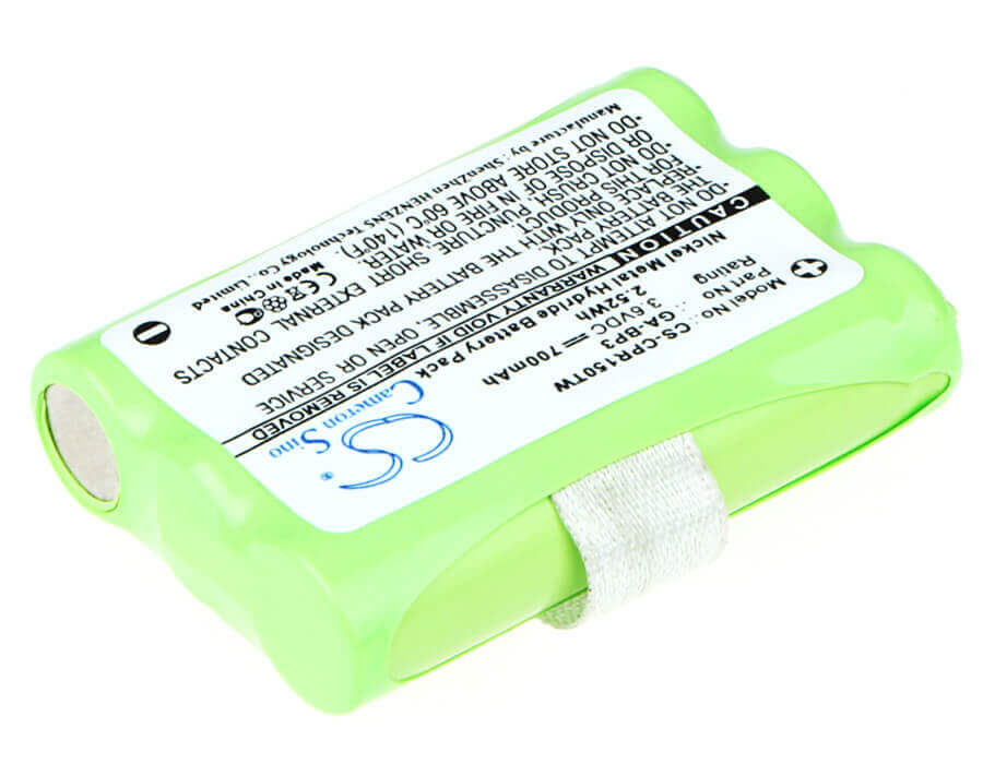 3.6V, Ni-MH, 700mAh, Two-Way Radio battery fits Doro, Switel, Cobra, Bt-0947, Pr145, Pr150, 2.52Wh Two-Way Radio Cameron Sino Technology Limited