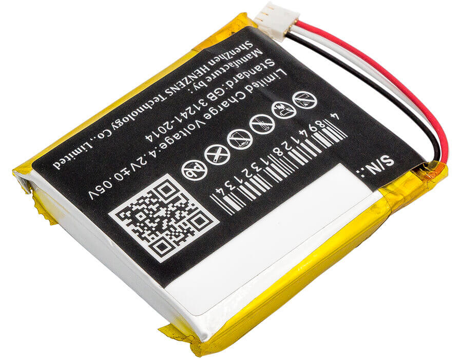3.8V, Li-Polymer, 450mAh, Smartwatch battery fits Codio, W801, K8, T8, 1.71Wh Smartwatch Cameron Sino Technology Limited