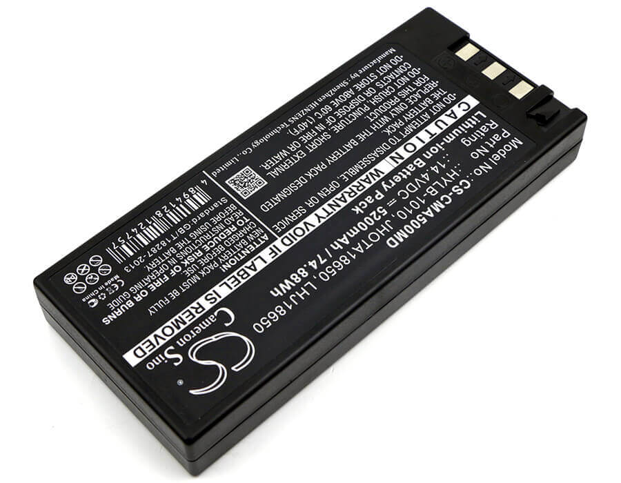 14.4V, Li-ion, 5200mAh, Medical battery fits Lutech, Comen, Hylb-1010, 8000d, C50, 74.88Wh Medical Cameron Sino Technology Limited (Medical)