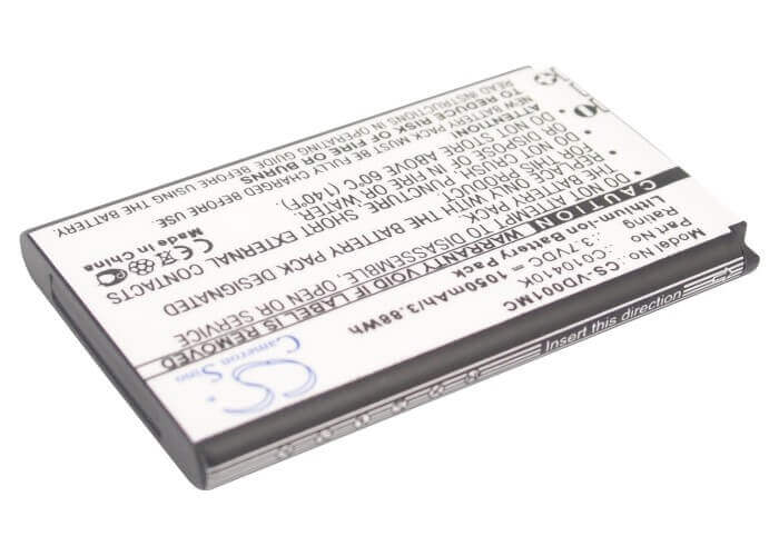 3.7V, Li-ion, 1050mAh, Camera battery fits Bluewalker, Spare, Powerwalker, Contour, Oregon, Aiptek, Vholdr, C010410k, Mini Pocketdv 8900, Mini Pocketdv M1, 3.885Wh Camera Cameron Sino Technology Limited (Camera)