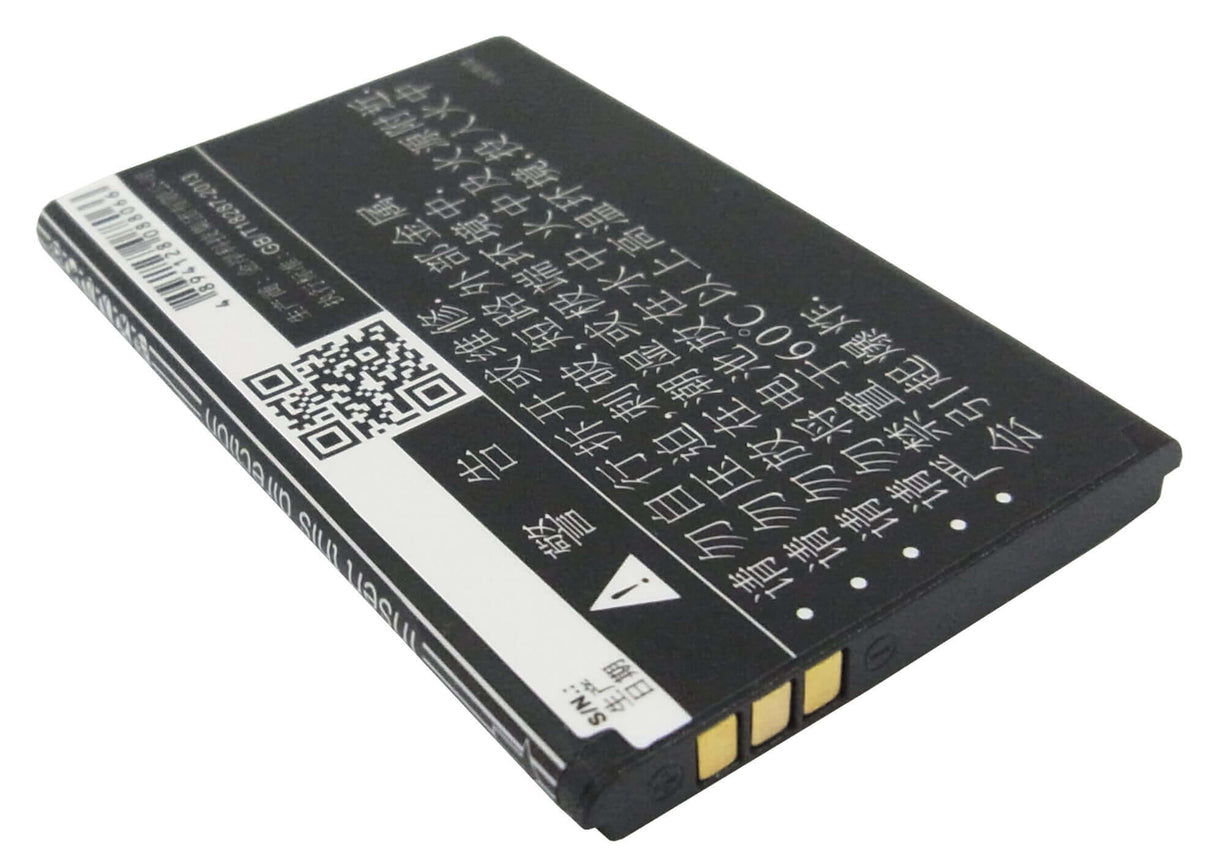 3.7V, Li-ion, 900mAh, SmartPhone battery fits Coolpad, Cpld-86, 1606, 1606+, 3.33Wh Mobile, SmartPhone Cameron Sino Technology Limited (Suspended)
