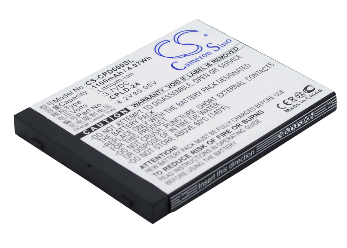 3.7V, Li-ion, 1100mAh, SmartPhone battery fits Coolpad, Cpld-24, 2938, D60, 4.07Wh Mobile, SmartPhone Cameron Sino Technology Limited (Smartphone)