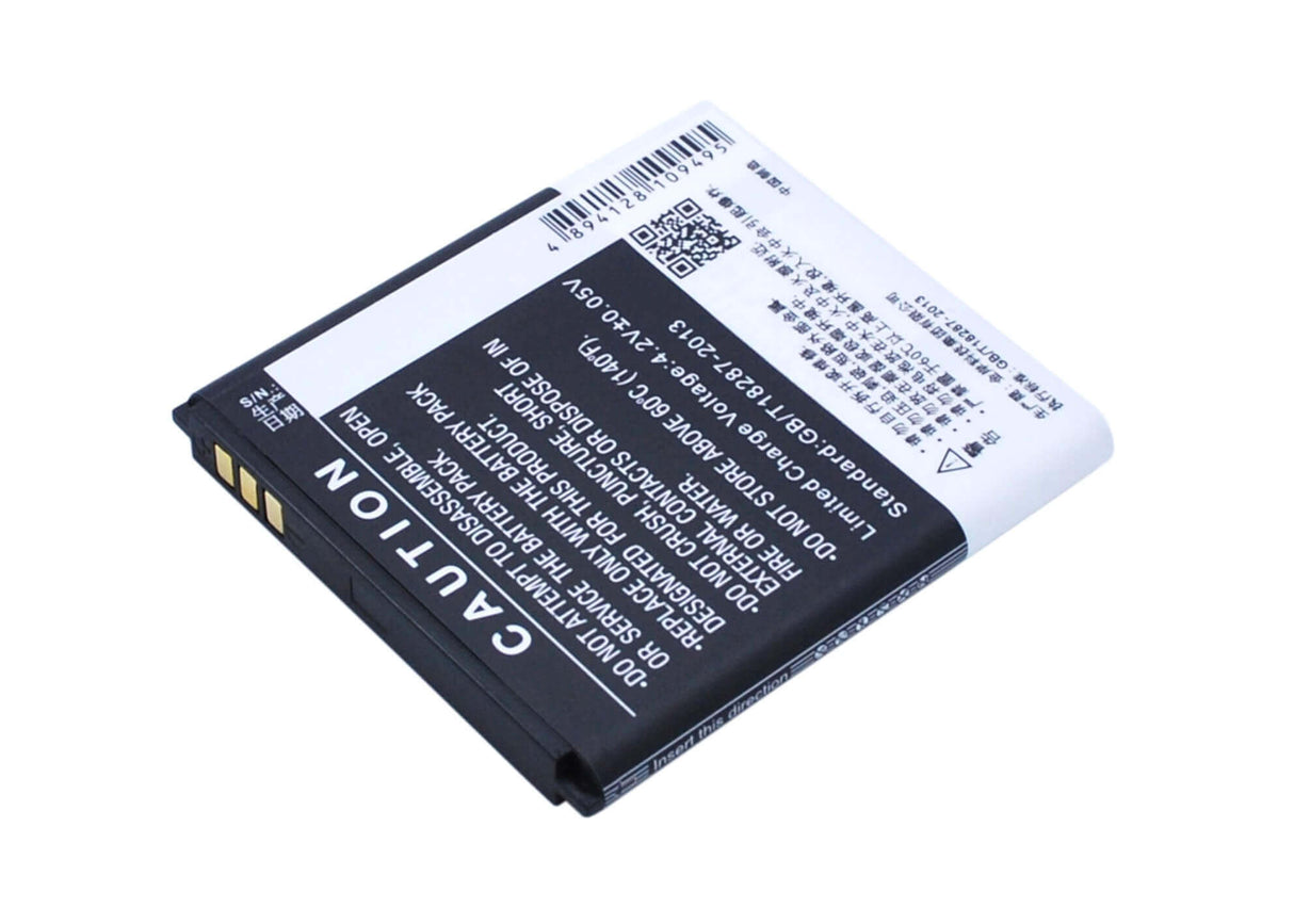 3.7V, Li-ion, 1500mAh, SmartPhone battery fits Coolpad, Cpld-107, 5108, 5109, 5.55Wh Mobile, SmartPhone Cameron Sino Technology Limited (Suspended)