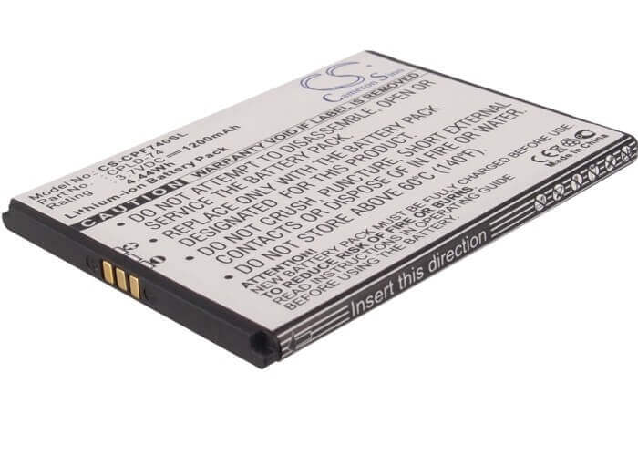 Battery For Coolpad 5860e 3.7v, 1200mah - 4.44wh Batteries for Electronics Cameron Sino Technology Limited (Suspended)