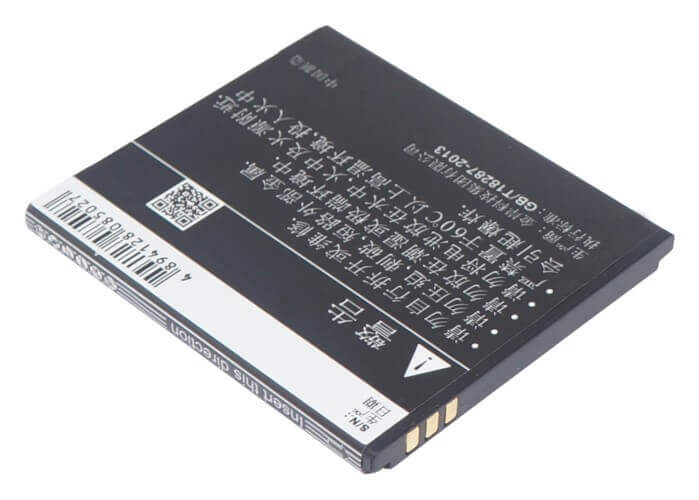 Battery For Coolpad 5876, 5890, 7260s 3.7v, 1250mah - 4.63wh Batteries for Electronics Cameron Sino Technology Limited (Suspended)