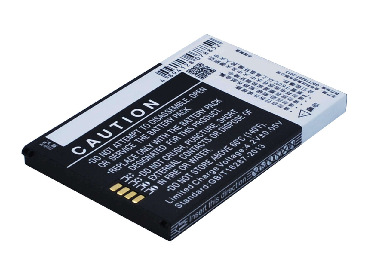 3,7V, Li-ion, 1400mAh, batterie de smartphone compatible avec Coolpad, Cpld-27, 6168, 6168h, 5.18Wh Mobile, smartphone Cameron Sino Technology Limited (Smartphone)