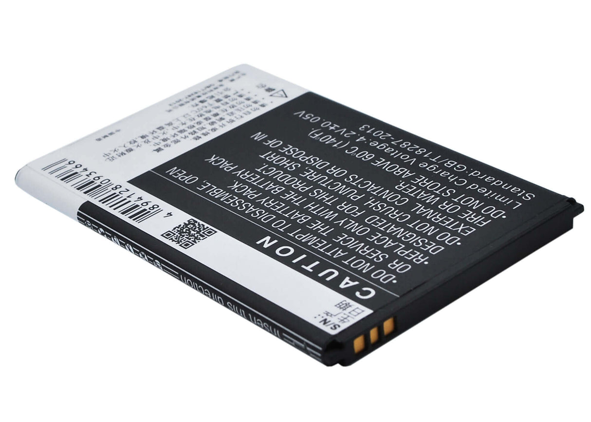 3.7V, Li-ion, 1600mAh, SmartPhone battery fits Coolpad, Cpld-02, 7728, 5.92Wh Mobile, SmartPhone Cameron Sino Technology Limited (Suspended)