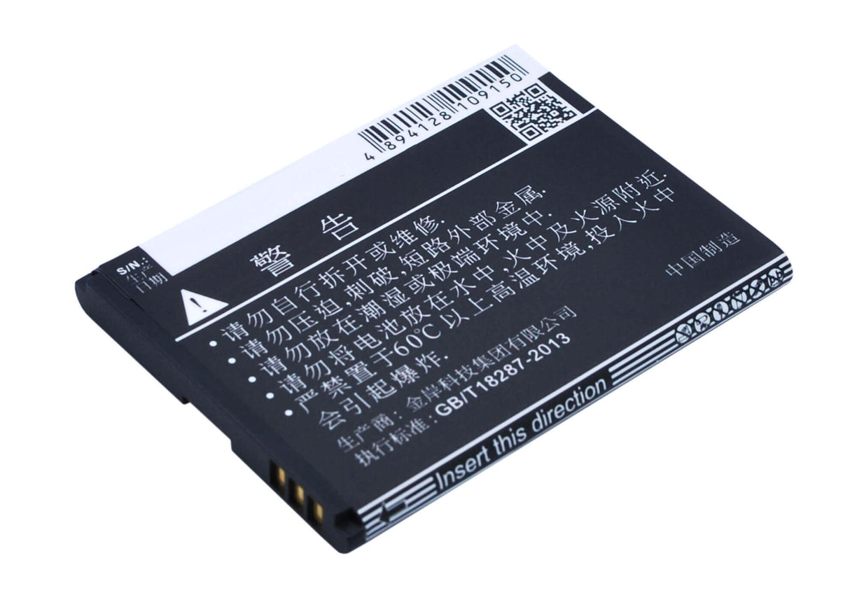 3.7V, Li-ion, 1500mAh, SmartPhone battery fits Coolpad, Cpld-127, 8017, 5.55Wh Mobile, SmartPhone Cameron Sino Technology Limited (Smartphone)