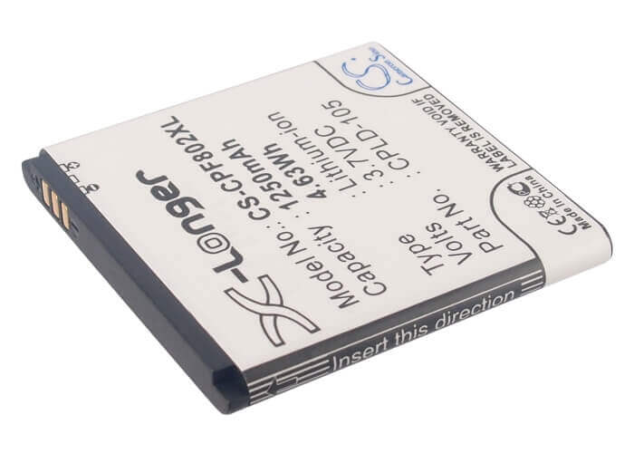 3.7V, Li-ion, 1250mAh, SmartPhone battery fits Coolpad, Cpld-105, 8020+, 4.63Wh Mobile, SmartPhone Cameron Sino Technology Limited (Suspended)