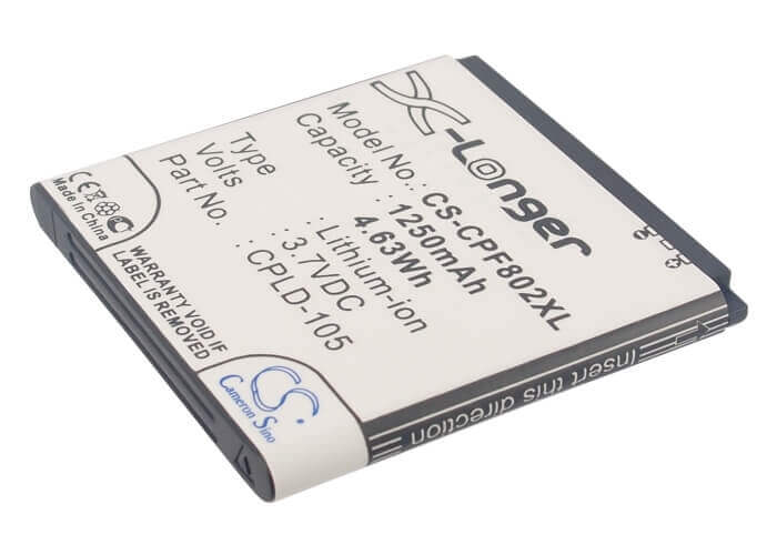 3.7V, Li-ion, 1250mAh, SmartPhone battery fits Coolpad, Cpld-105, 8020+, 4.63Wh Mobile, SmartPhone Cameron Sino Technology Limited (Suspended)