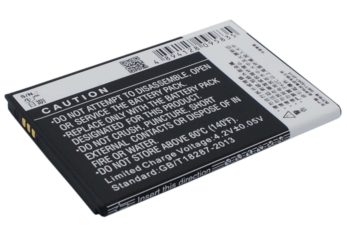 3.7V, Li-ion, 1600mAh, SmartPhone battery fits Coolpad, Cpld-08, 8020, 5.92Wh Mobile, SmartPhone Cameron Sino Technology Limited (Suspended)