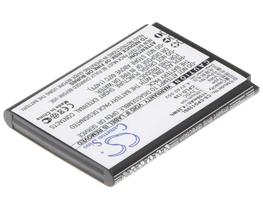3.7V, Li-ion, 1150mAh, SmartPhone battery fits Coolpad, Cpld-139, 8021, 4.26Wh Mobile, SmartPhone Cameron Sino Technology Limited (Smartphone)