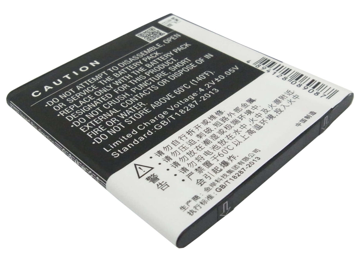 3.7V, Li-ion, 1650mAh, SmartPhone battery fits Coolpad, Cpld-308, 8085, 8085q, 6.11Wh Mobile, SmartPhone Cameron Sino Technology Limited (Suspended)