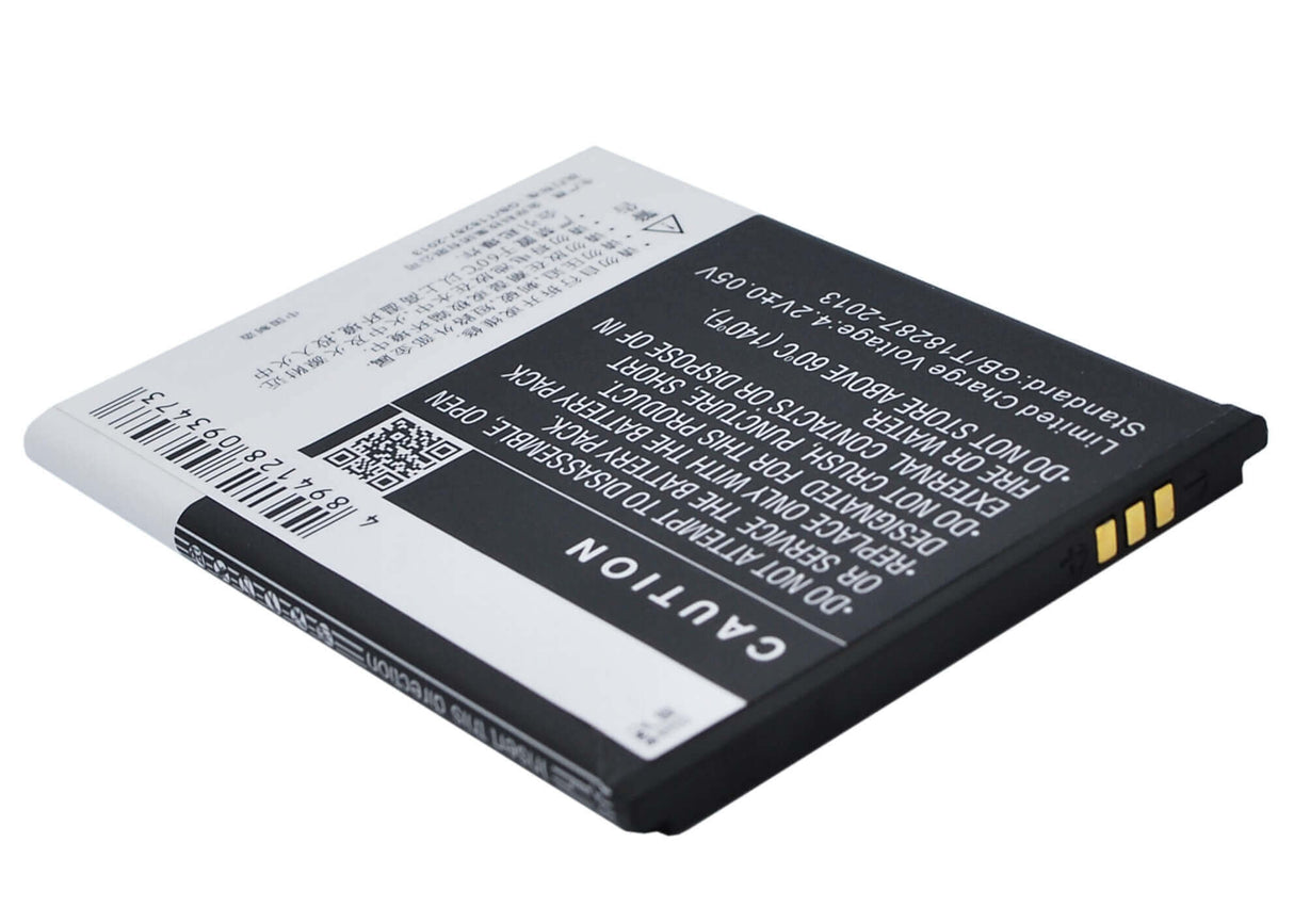 3.7V, Li-ion, 1650mAh, SmartPhone battery fits Coolpad, Cpld-16, 8190, 8190q, 6.11Wh Mobile, SmartPhone Cameron Sino Technology Limited (Suspended)