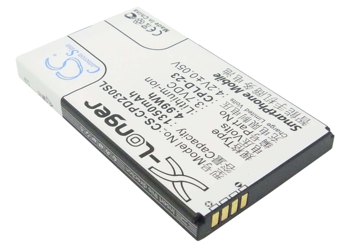3.7V, Li-ion, 1350mAh, SmartPhone battery fits Coolpad, Cpld-23, 8688, 5Wh Mobile, SmartPhone Cameron Sino Technology Limited (Suspended)