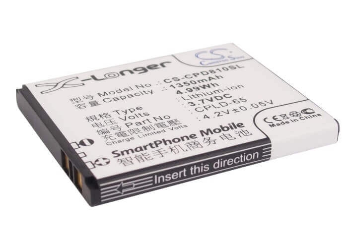 3.7V, Li-ion, 1350mAh, SmartPhone battery fits Coolpad, Cpld-65, 8810, 5Wh Mobile, SmartPhone Cameron Sino Technology Limited (Smartphone)