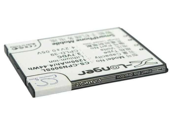 3.7V, Li-ion, 1200mAh, SmartPhone battery fits Coolpad, Cpld-39, 8900, 8910, 4.44Wh Mobile, SmartPhone Cameron Sino Technology Limited (Smartphone)