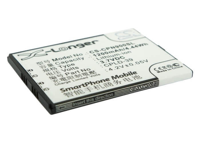 3.7V, Li-ion, 1200mAh, SmartPhone battery fits Coolpad, Cpld-39, 8900, 8910, 4.44Wh Mobile, SmartPhone Cameron Sino Technology Limited (Smartphone)