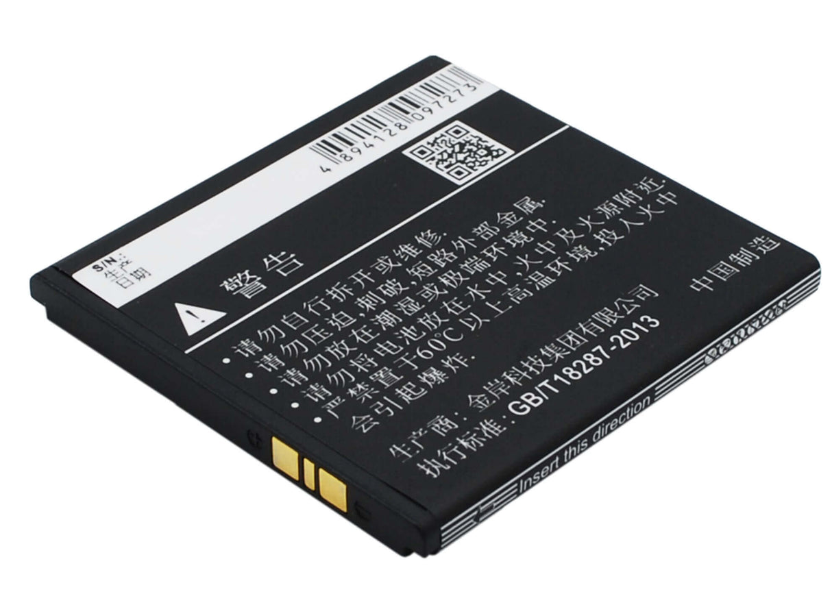 3.7V, Li-ion, 1200mAh, SmartPhone battery fits Coolpad, Cpld-64, 9930, W702, 4.44Wh Mobile, SmartPhone Cameron Sino Technology Limited (Suspended)