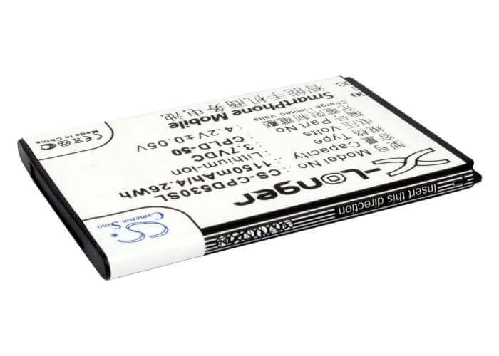 3.7V, Li-ion, 1150mAh, SmartPhone battery fits Coolpad, Cpld-47, 8013, 8811, 4.26Wh Mobile, SmartPhone Cameron Sino Technology Limited (Smartphone)
