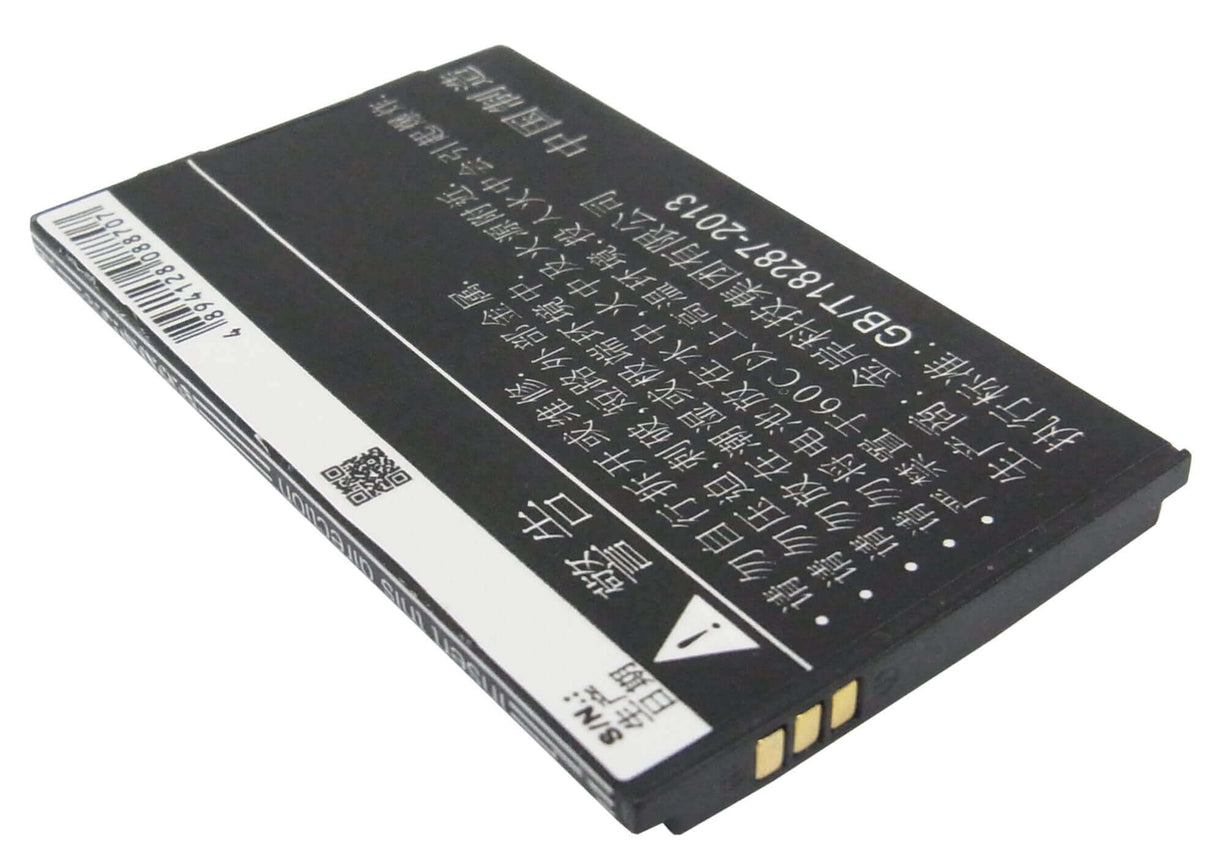 3,7V, Li-ion, 900mAh, batterie de smartphone compatible avec Coolpad, Cpld-45, 8830, E506, 3,33Wh Mobile, Smartphone Cameron Sino Technology Limited (Smartphone)