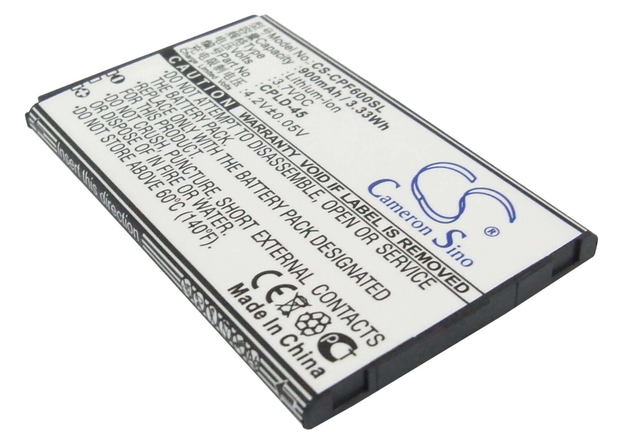 3,7V, Li-ion, 900mAh, batterie de smartphone compatible avec Coolpad, Cpld-45, 8830, E506, 3,33Wh Mobile, Smartphone Cameron Sino Technology Limited (Smartphone)
