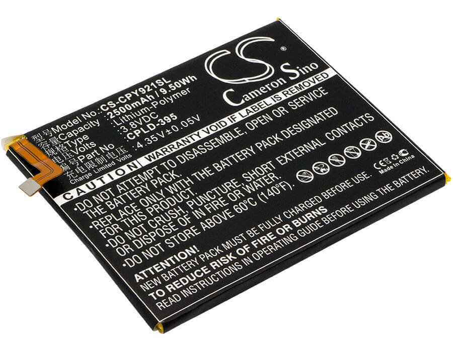 3.8V, Li-Polymer, 2500mAh, SmartPhone battery fits Coolpad, Cpld-395, Fengshang Pro 2, Fengshang Pro 2 Dual Sim, 9.5Wh Mobile, SmartPhone Cameron Sino Technology Limited (Smartphone)