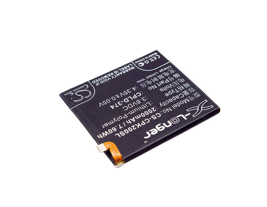 3.8V, Li-Polymer, 2000mAh, SmartPhone battery fits Coolpad, Cpld-374, Ivvi K2, Ivvi K2-01, 7.6Wh Mobile, SmartPhone Cameron Sino Technology Limited (Suspended)