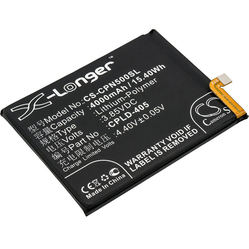 3.85V, Li-Polymer, 4000mAh, SmartPhone battery fits Coolpad, Cpld-405, Note 5, Note 5 Td-lte, 15.4Wh Mobile, SmartPhone Cameron Sino Technology Limited (Suspended)