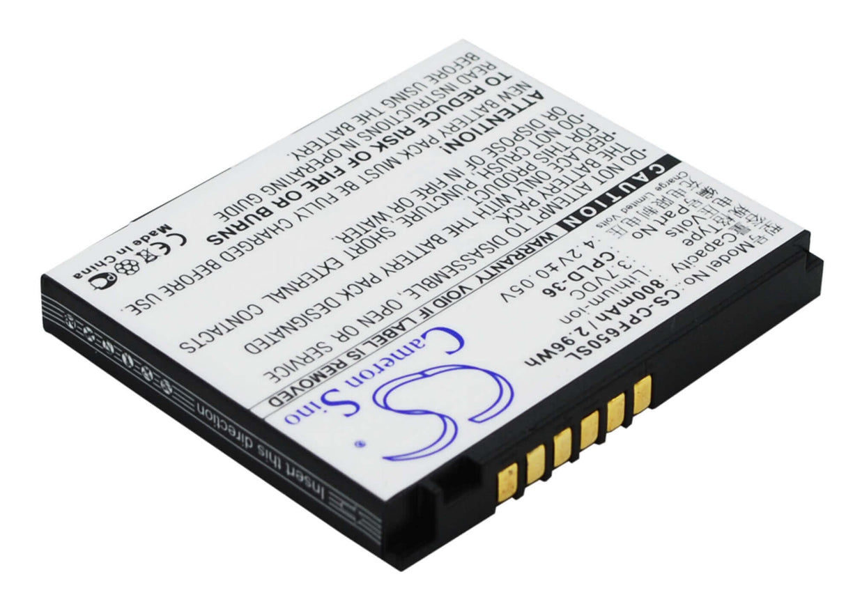 3,7V, Li-ion, 800mAh, batterie de smartphone compatible avec Coolpad, Cpld-36, E230, E270, 2,96Wh Mobile, Smartphone Cameron Sino Technology Limited (Smartphone)