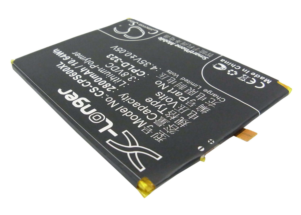 3.8V, Li-Polymer, 2800mAh, SmartPhone battery fits Coolpad, Cpld-323, 9190l, 9190l-c00, 10.64Wh Mobile, SmartPhone Cameron Sino Technology Limited (Suspended)