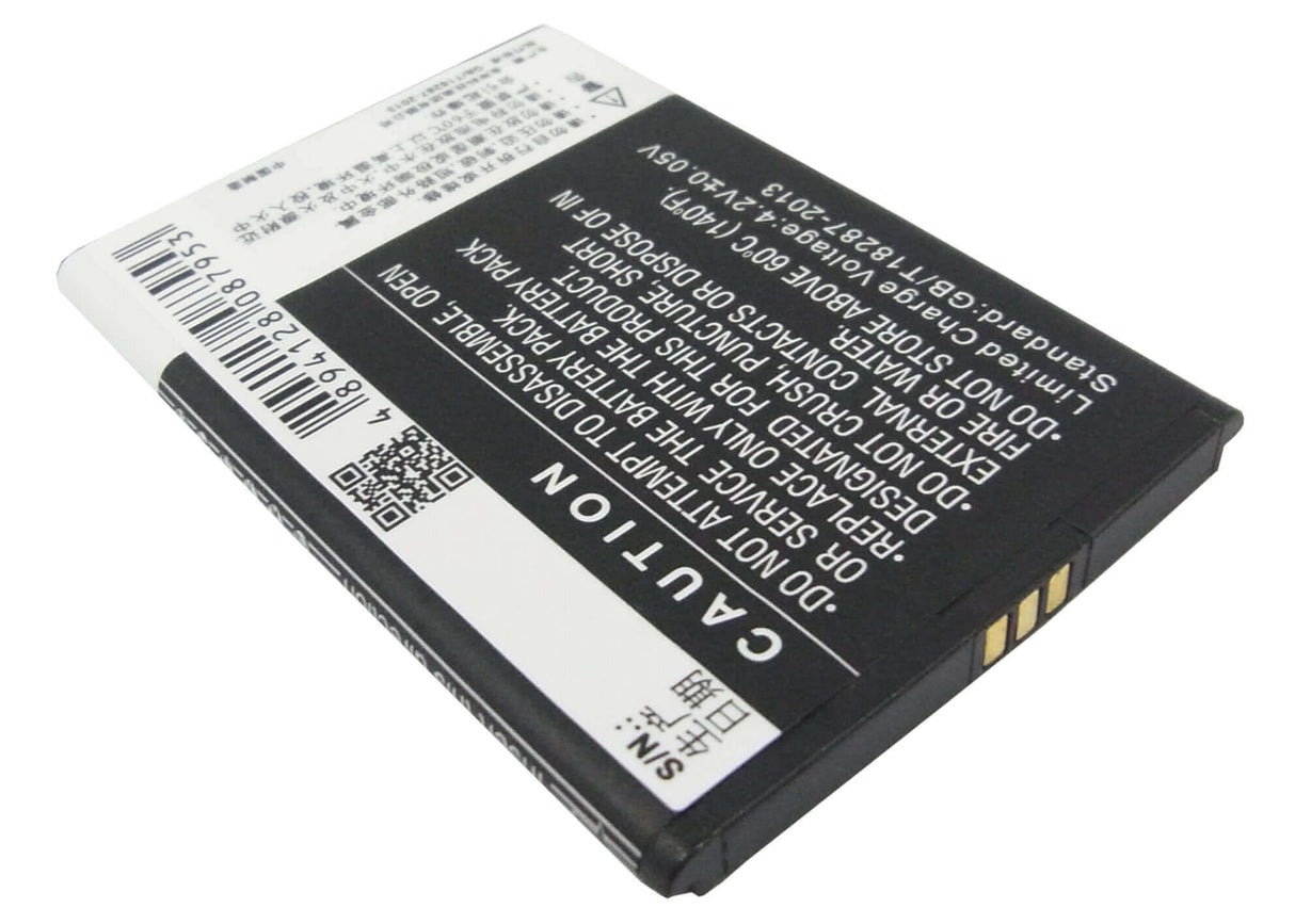 3,7V, Li-ion, 1300mAh, batterie de smartphone compatible avec Coolpad, W708, W708, 4,81Wh Mobile, Smartphone Cameron Sino Technology Limited (Smartphone)
