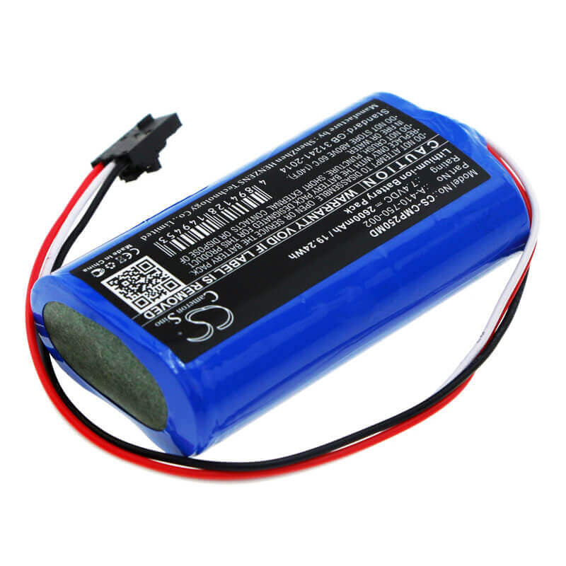 7.4V, Li-ion, 2600mAh, Medical battery fits Cosmed, A-410-750-002, Pony Fx Nta2531, 19.24Wh Medical Cameron Sino Technology Limited (Medical)